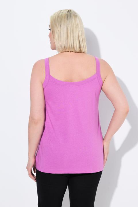 Produktbild Ulla Popken Spaghettitop, Rundhals, Modalmix, ärmellos (46, 48)