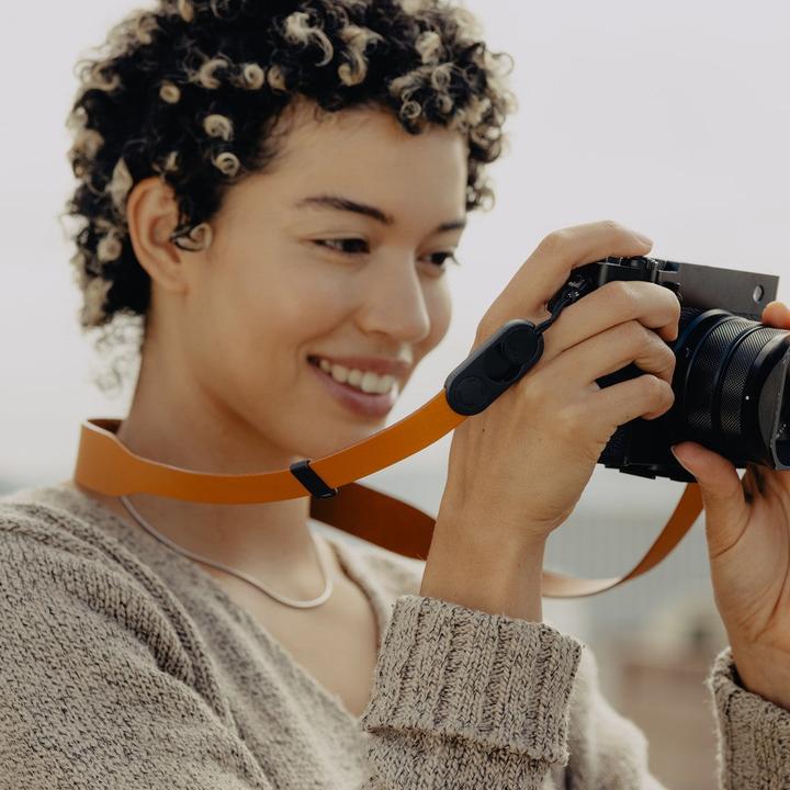 Image du produit Peak Design Leather Camera Strap Short & Neck (Ceinture cervicale)