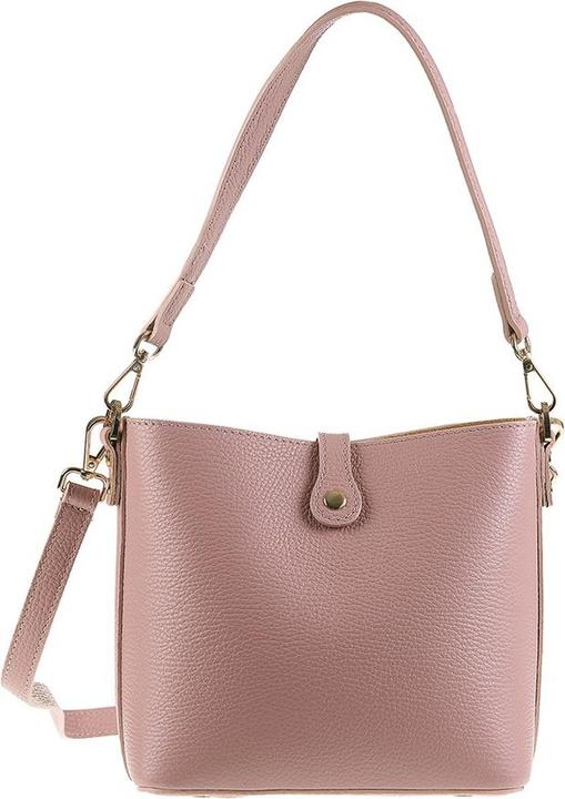 Produktbild Pierre Cardin **Damen Umhängetasche Made In Italy - Modell Valeria Elite - 100% Leder** - 22.0 X 19.5 X 10.5 Cm
