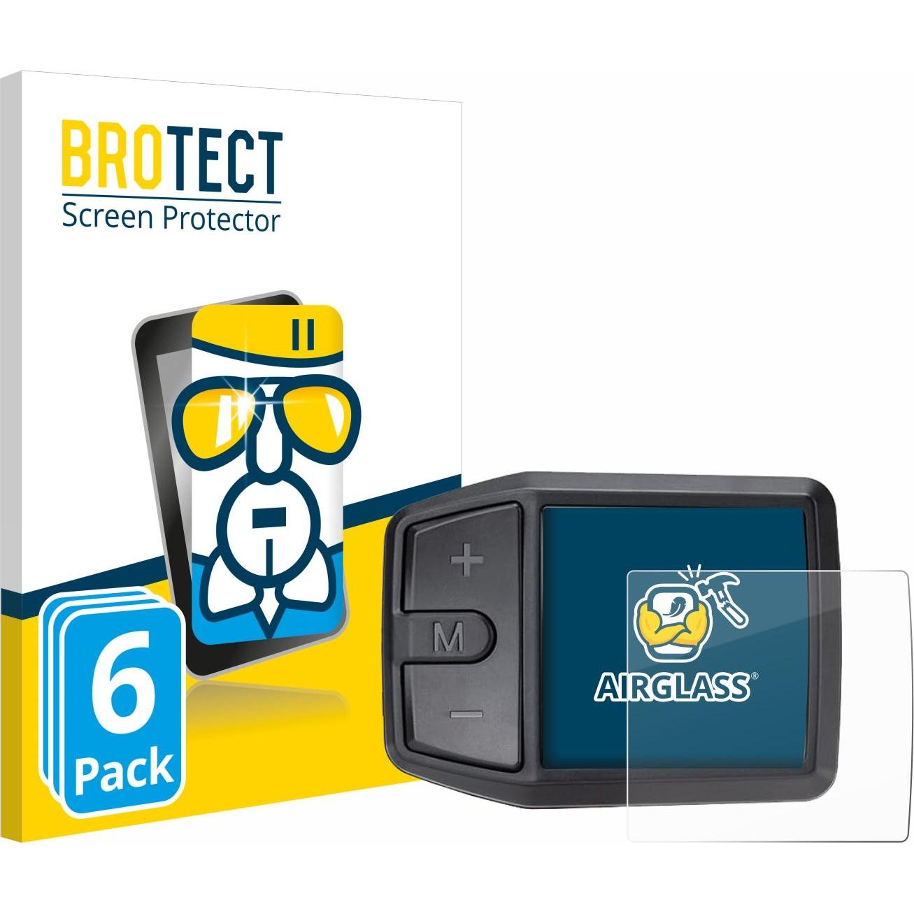 BROTECT, Fahrzeug Navigation Zubehör, Schutzglas Schutzfolie Displayschutz Display Schutz Glas Folie klar