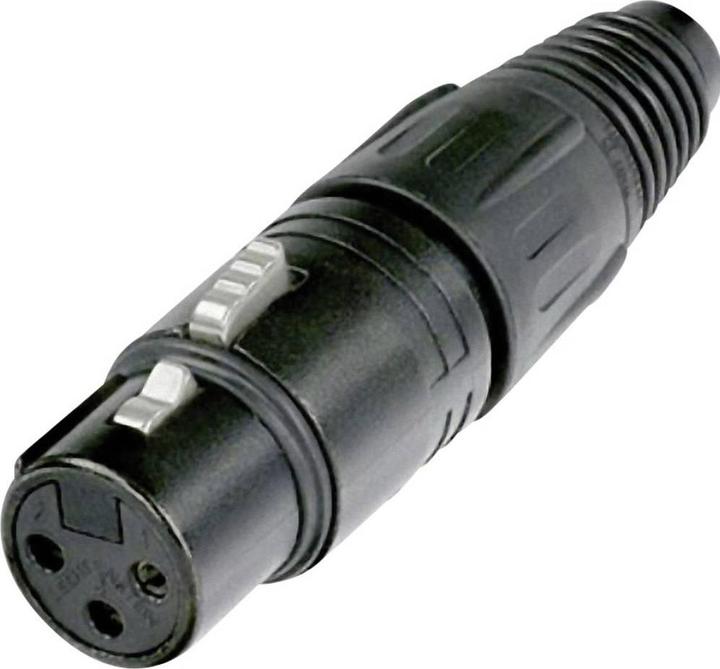 Actual product image Neutrik Contrik NC3FX-BAG, XLRf cable connector