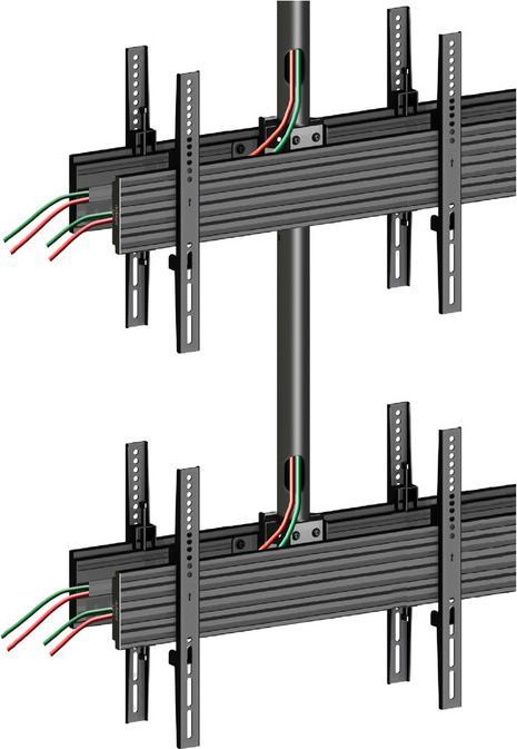 Immagine prodotto Multibrackets M Supporto da soffitto Pro MBC3X2U2 (Soffitto, 65")
