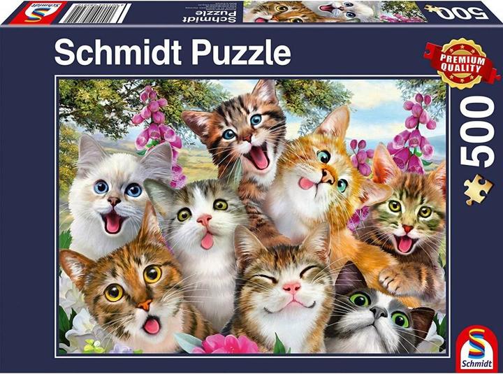 Immagine prodotto Schmidt Spiele Gatti Selfie (500 pezzi)