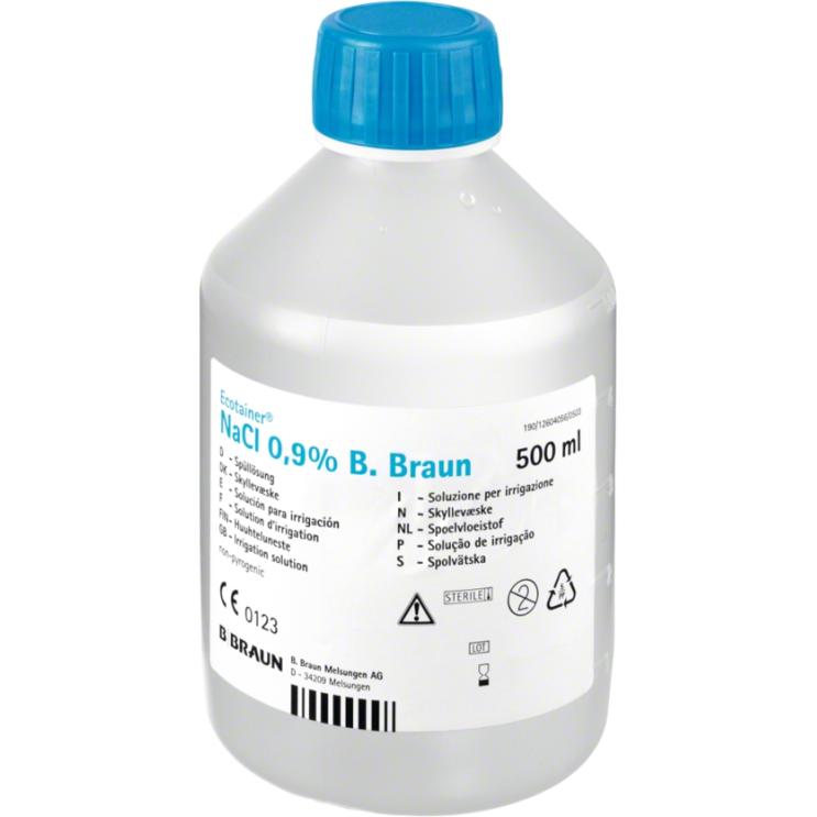 B.Braun, Praxisbedarf, 0.9 % NaCl West Ecotainer