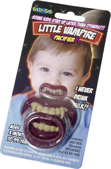 Produktbild Billy Bob Kleiner Vampir Schnuller für Babys und Kleinkinder