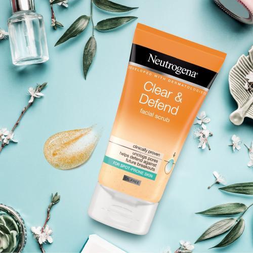 Actual product image Neutrogena Anti-pimple wash scrub (Cleansing scrub, 150 ml)