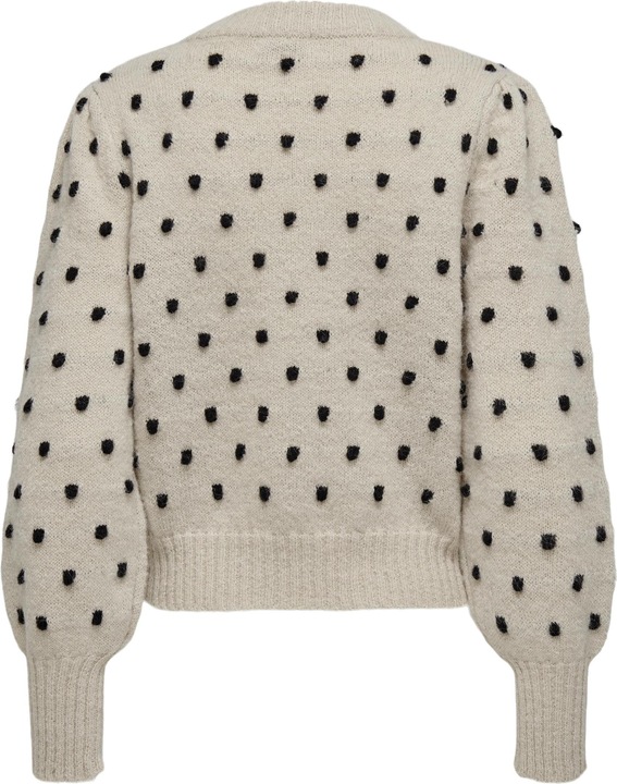 Actual product image JdY JDYSIGRID LIFE L/S ONECK PUFFDOT PUL KNT Knitted jumper (XL)