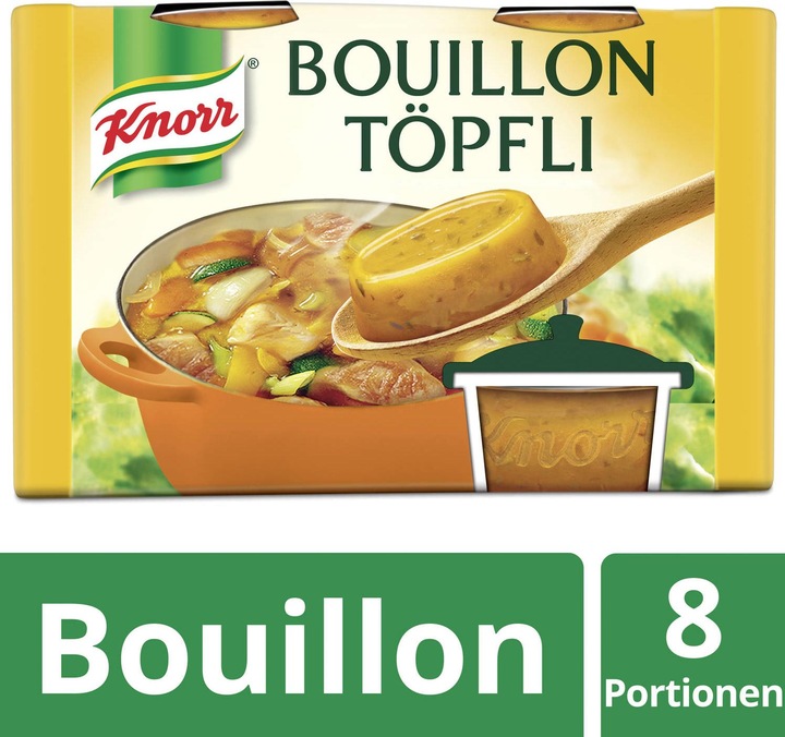 Image du produit Knorr Marmite de bouillon de poulet, consistance molle & rapidement soluble, pour sauces, viande & wok