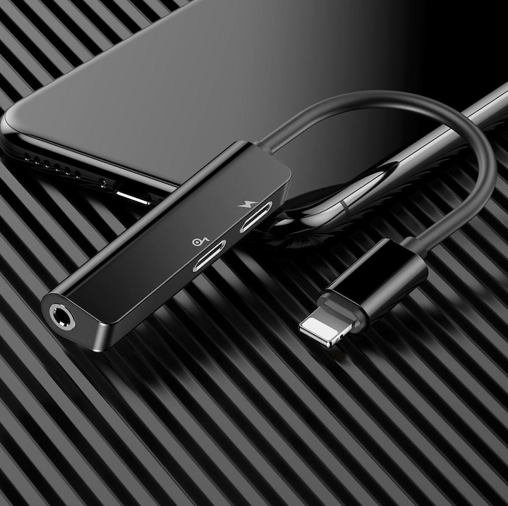 Produktbild Baseus L52 3-in-1 Adapter (Lightning, 3.5mm Klinke)