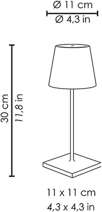 Actual product image Zafferano Poldina Mini Pro (154 lm)