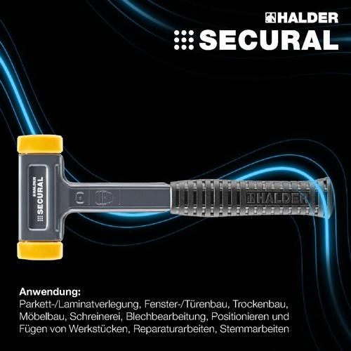 Actual product image Halder SECURAL soft-face hammer (680 g)
