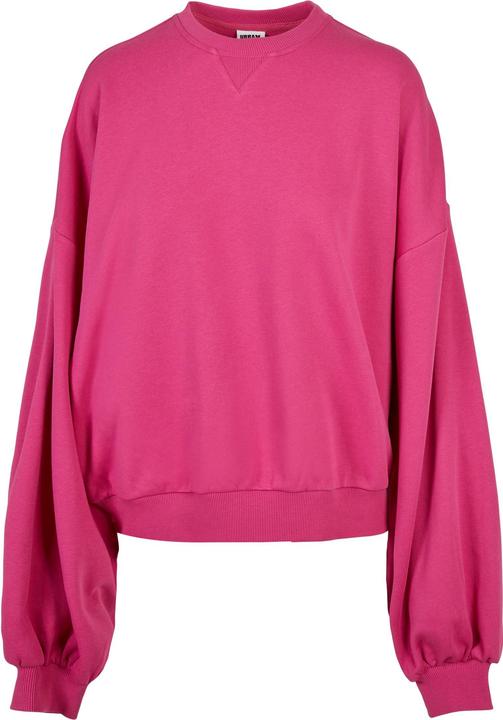 Produktbild Urban Classics Ladies Oversized Triangle Crew Neck brightviolet XS/S (XS)