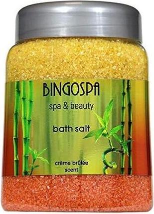 Produktbild BingoSpa Badesalz mit dem Duft von Crème Brûlée 850g (Badesalz)