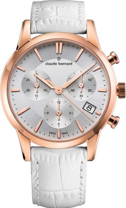 Image du produit Claude Bernard 10231-37R-AIR Damenuhr Classic Chronograph 35mm 5ATM