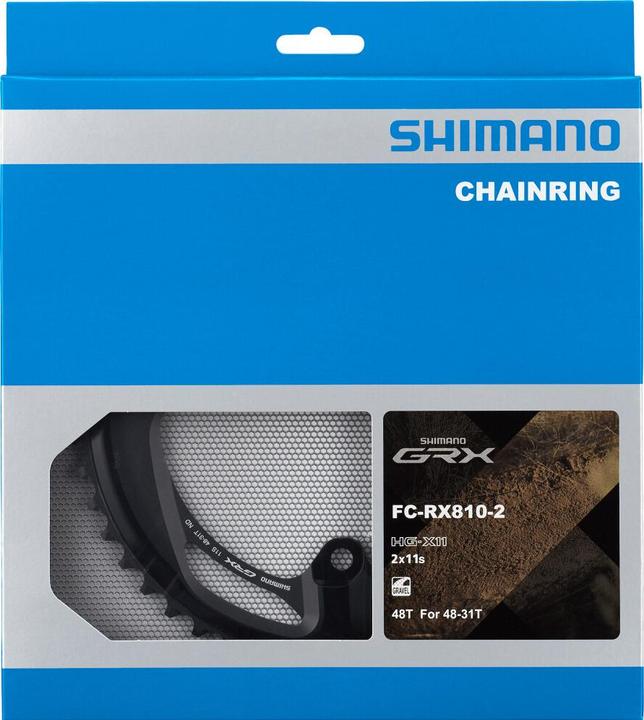 Productafbeelding Shimano Kettingblad GRX FC-RX810 48/31 48 tanden (48)
