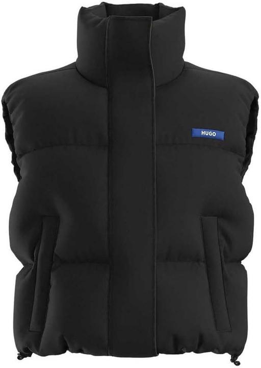 Actual product image HUGO Small Logo Zippered Quilted Vest (S)