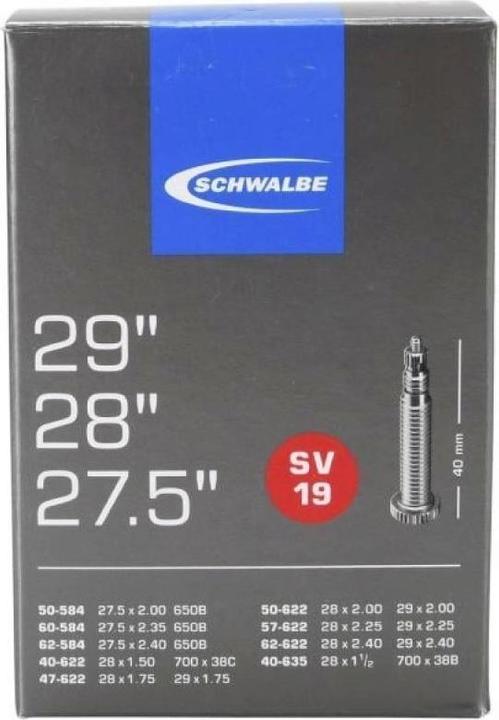 Actual product image Schwalbe Sv19 (Presta (SV), 27.5", 28", 29", 40 mm)