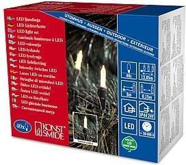 Produktbild Konstsmide 6004-100 Mini-Lichterkette Auss (13.85 m)