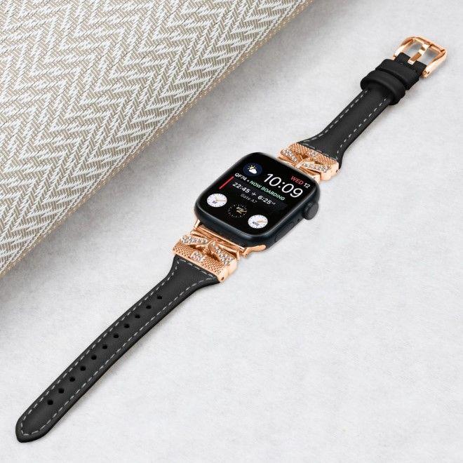 Actual product image MU Classic Ladies Series Leather Bracelet (45 mm, 44 mm, 42 mm, Faux leather)