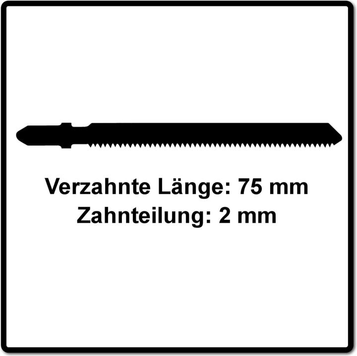 Image du produit Festool Lame de scie sauteuse S 75/1,5/5