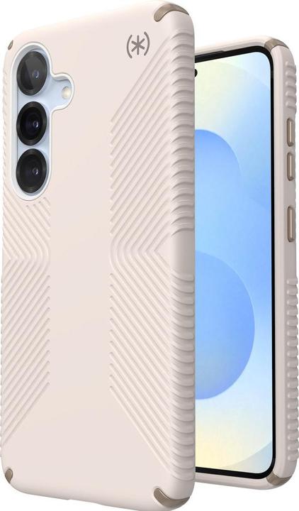 Produktbild speck Presidio2 Grip + Magnet Samsung Galaxy S25 Bleached Bone - with Microban (Samsung Galaxy S25)