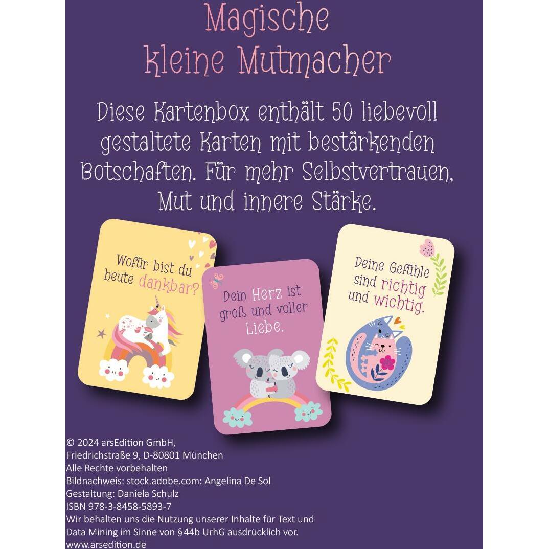 Thumbnail - Mutmachkarten – Einhorn, Kinderbücher