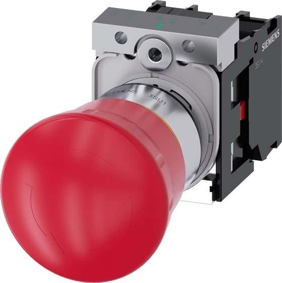 Actual product image Siemens E-STOP 3SU1150-1HB20-1PA0Pushbutton, 22 mm, round, metal