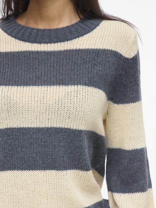 Actual product image Vila VIPOLANA Gestreifter Strickpullover (L)