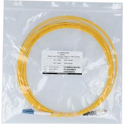 Thumbnail - BlueOptics Simplex LWL Patchkabel LC-APC/FC-UPC Singlemode 3 Meter (3 m), Netzwerkkabel