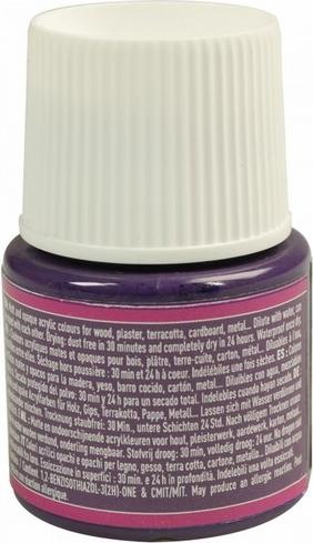 Produktbild Pebeo Deco Matte Acrylfarben (Rote Johannisbeere, 45 ml)