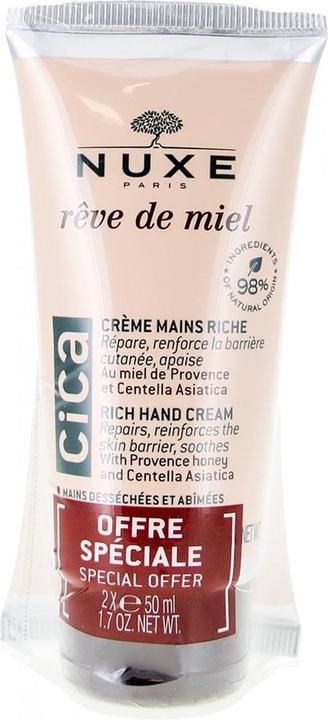 Actual product image Nuxe Duo CICA Cream Rich Hand Cream (100 ml)