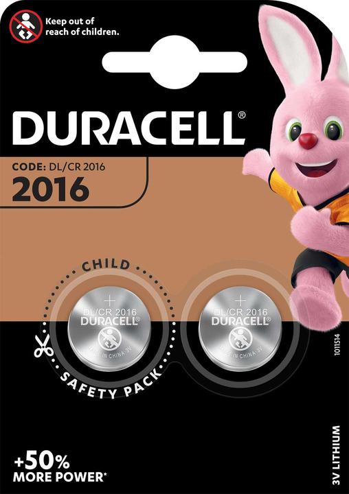 Image du produit Duracell CR2016 (10 pcs, CR2016)