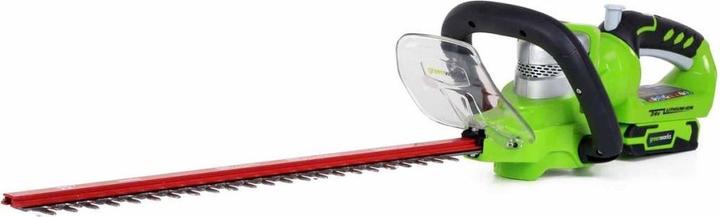 Produktbild Greenworks Cordless hedge trimmer G24HT57, 57 cm (without battery and charger) (Akkubetrieb)