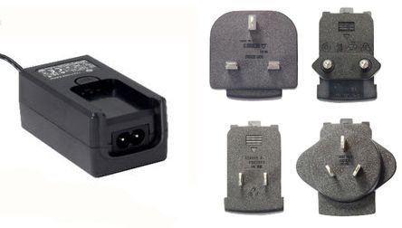 Actual product image Rs Pro Power Adapter Global Plug In 12V 30W