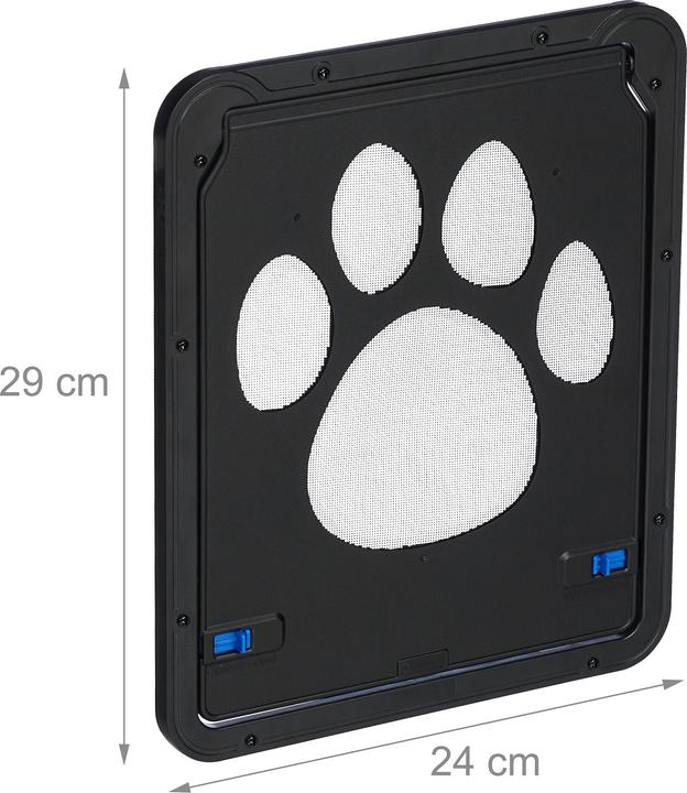 Image du produit Relaxdays Clapet pour animaux domestiques (Chatière magnétique)