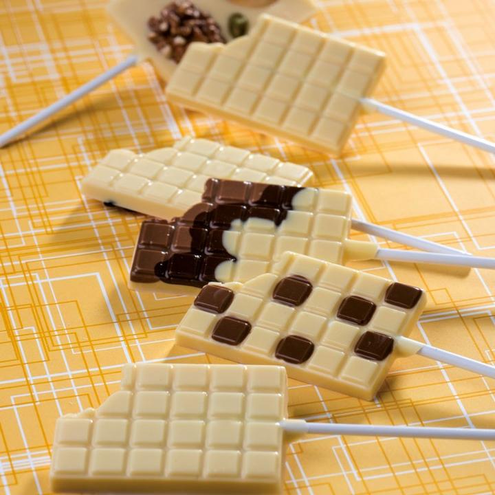 Produktbild Martellato Schokoladenform Lollipop Schoggitafel