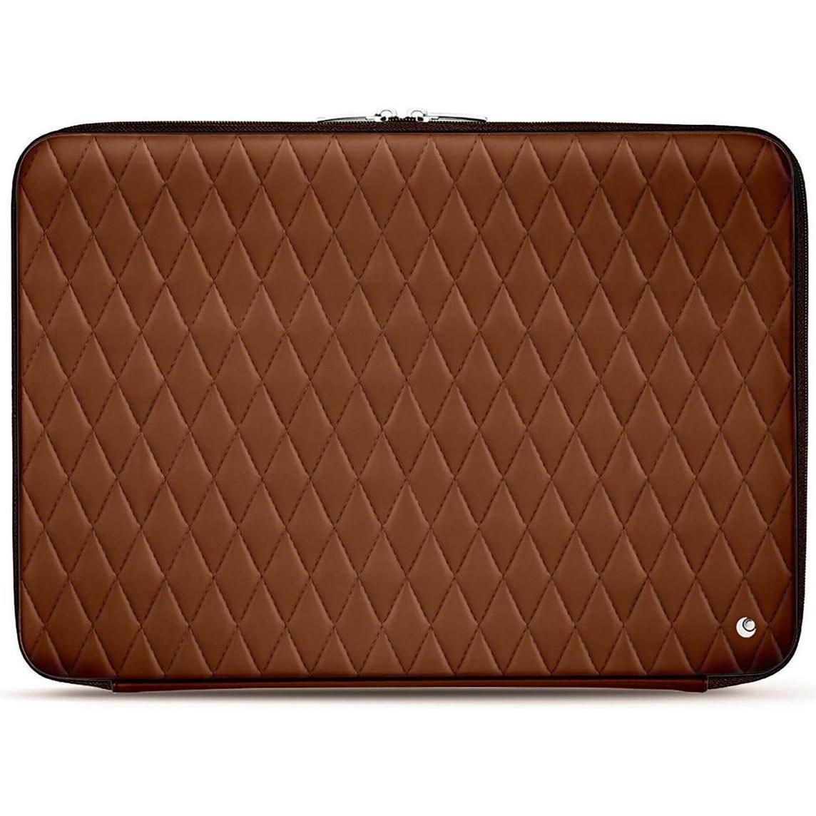 Noreve Lederhülle, Notebooktasche, Braun