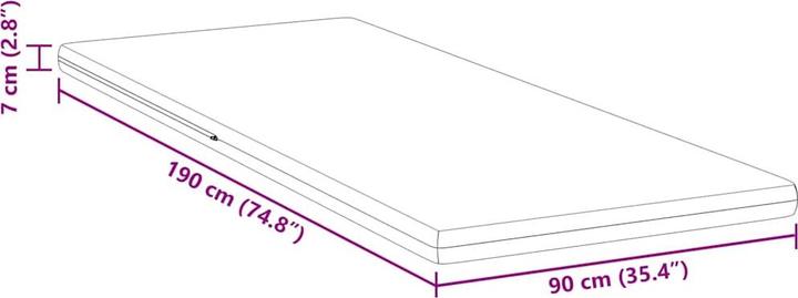 Produktbild vidaXL Schlafverstärker (90 x 190 cm)