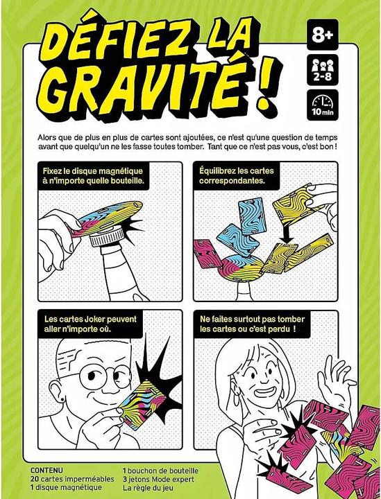 Actual product image Gigamic Instable (f) (French, 2 - 8 Players)