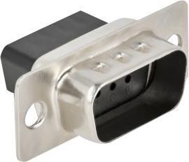 Produktbild Delock D-Sub 9 Pin Crimp Stecker, Metall, 4 Stück