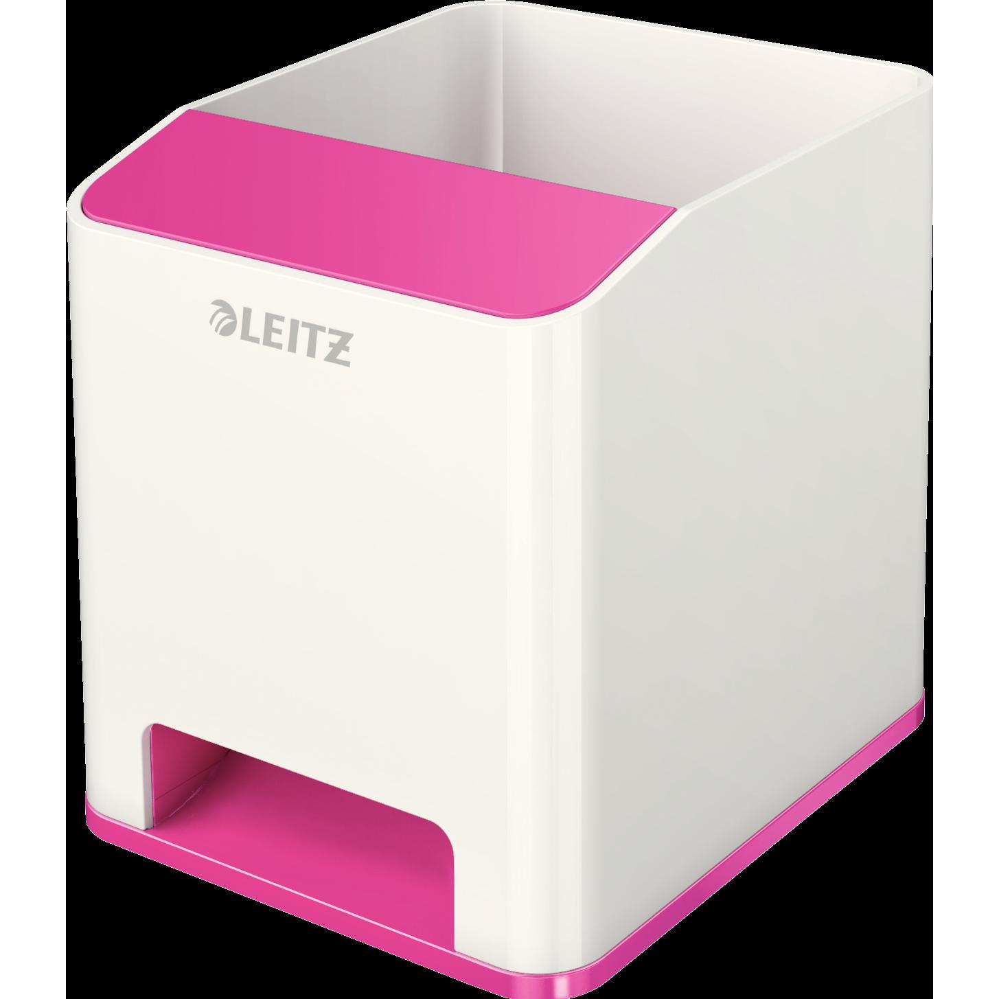 Leitz, Schreibtisch Accessoire, WOW Sound Stifteköcher Duo Colour