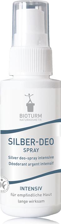 Actual product image Bioturm Silver Deodorant Spray Intensive (Spray, 50 ml)