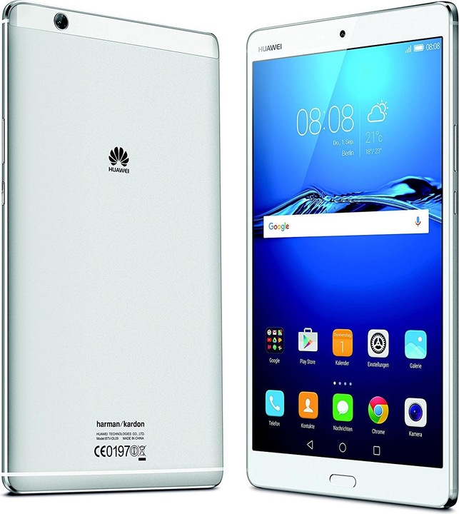 Produktbild Huawei MediaPad M3 (4G, 8.40", 32 GB, Silber)