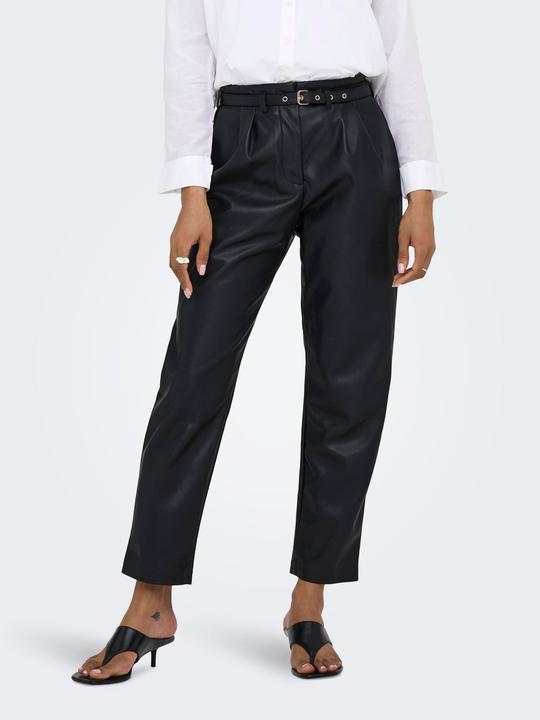 Produktbild Only Komfort Fit Mittlere Taille Hose Hose in Lederoptik (XL)