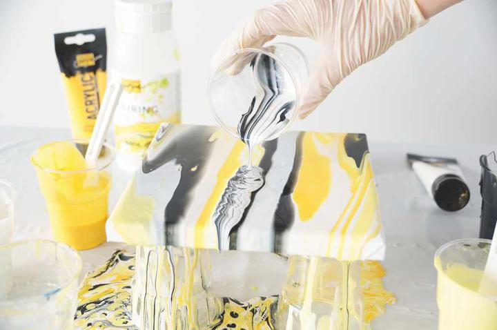 Image du produit Kreul Liquide verseur Goya (Jaune, 250 ml)