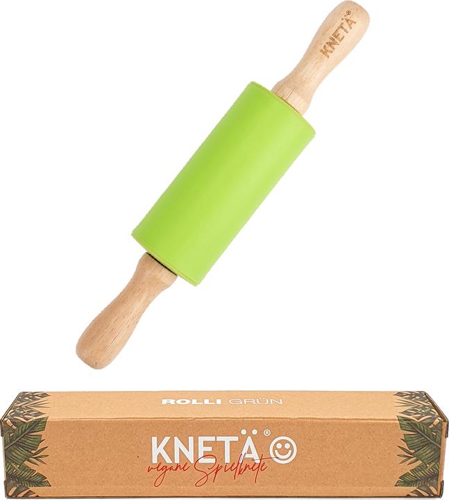 Actual product image Knetä Silicone turtleneck green