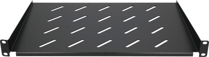 Actual product image Extralink SHELF 1U FOR WALL CABINETS 19//" 300MMX1U BLACK Rack shelf