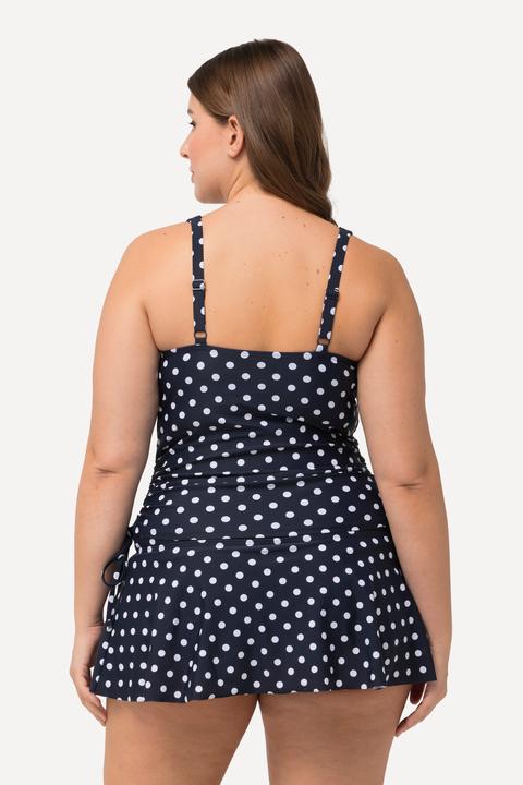 Actual product image Ulla Popken Bellieva Polka Dot Maternity Tankini Set (46)