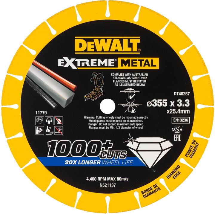 Produktbild DeWalt Diamanttrennscheibe