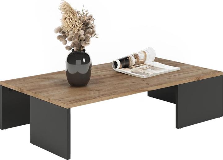 Produktbild Vicco Couchtisch Hardi, Anthrazit/Goldkraft Eiche, 90 x 21.4 cm